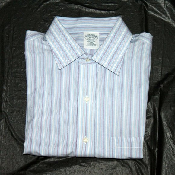 Brooks‎ Brothers 1818 Mens Long Sleeve Button Supim - Picture 6 of 7